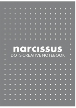 Zeszyt A5/56K kropki szary (6szt) NARCISSUS