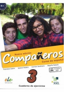Companeros 3 ćwiczenia + licencia digital