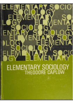 Elementary sociology theodore caplow
