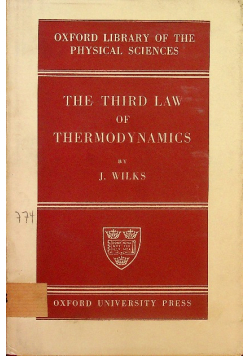 The Third Law Of Thermodynamics