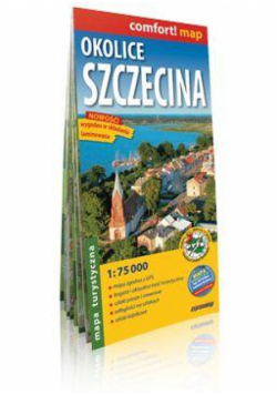 Comfort! map Okolice Szczecina 1:75 000 mapa