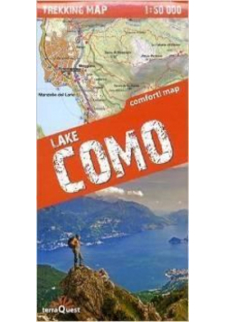 Trekking map Jezioro Como 1:50 000 mapa