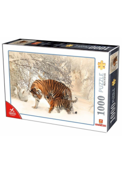 Puzzle 1000 Tygrysy