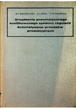 Urządzenia pneumatycznego zunifikowanego systemu regulacji