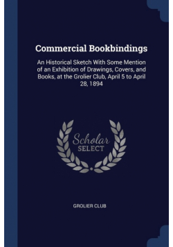 Commercial Bookbindings