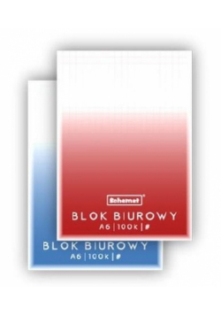 Blok biurowy A6/100K kratka (10szt)