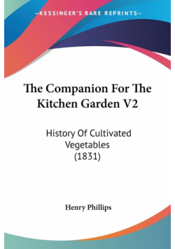 The Companion For The Kitchen Garden V2
