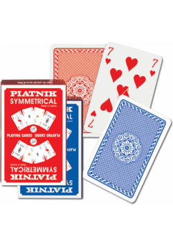 Karty do gry Piatnik 1 talia Symetryczne
