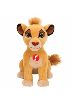 Beanie Babies Disney Simba lew z dżwiękiem 15 cm