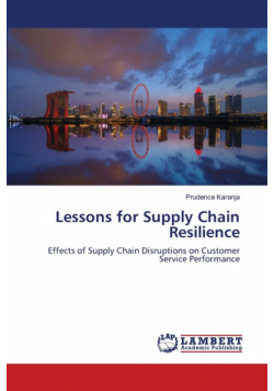 Lessons for Supply Chain Resilience