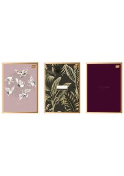 Zeszyt A4/60K kratka Metallic Satin Gold (5szt)