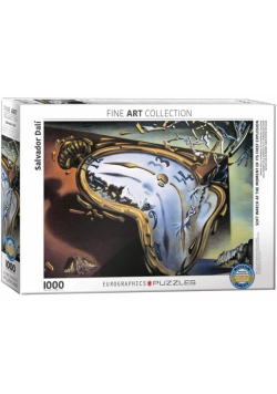 Puzzle 1000 Miękki zegarek, Salvador Dali
