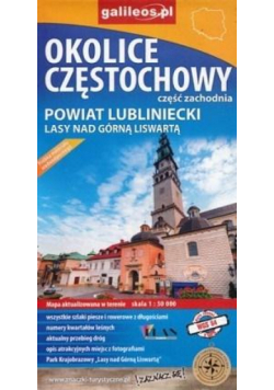 Mapa - Okolice Częstochowy cz.zachodnia 1:50 000
