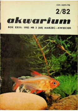 Akwarium 2/82 rok XXIII 1982 nr 2 ( 68 )