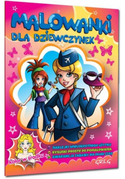 Malowanki dla dziewczynek GREG