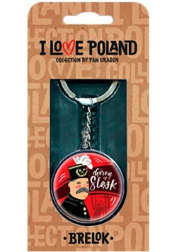 Brelok I love Poland Góny Śląsk ILP-BRE-A-KAT-01