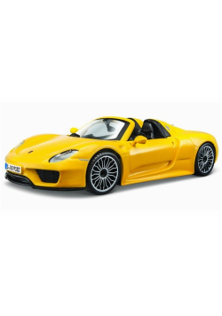 Porsche 918 Spyder Yellow 1:24 BBURAGO