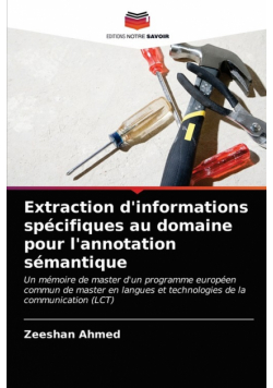 Extraction d'informations spécifiques au domaine pour l'annotation sémantique