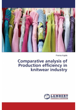 Comparative analysis of Production efficiency in knitwear industry
