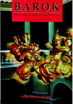 Barok historia literatura sztuka IV 2 1997