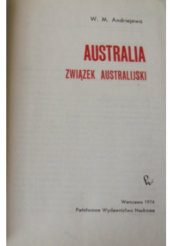 Australia związek australijski
