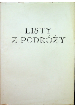 Listy z podróży