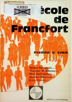 L'ecole De Francfort