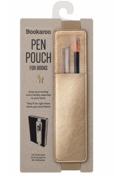 Bookaroo Pen Pouch Uchwyt na długopis złoty