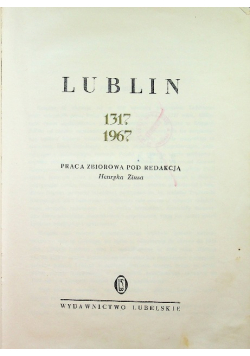 Lublin 1317 - 1967