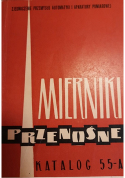 Mierniki przenośne Katalog 55 - A