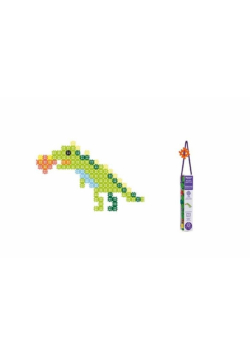 Micro Waffle 150 elementów Dinozaur