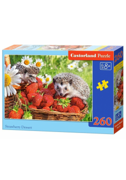 Puzzle 260 Strawberry Dessert CASTOR