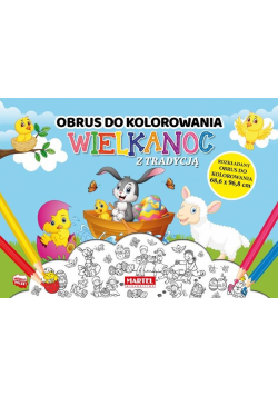 Obrus do kolorowania. Wielkanoc z tradycją