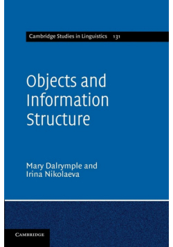 Objects and Information Structure