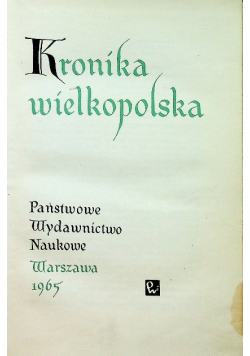 Kronika Wielkopolska