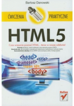 HTML 5  Ćwiczenia praktyczne