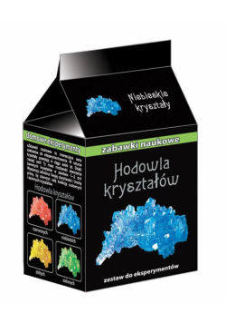 Zabawki naukowe Hodowla kryształów - Niebieskie