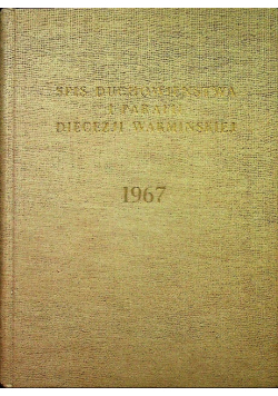 Spis duchowieństwa i parafii diecezji warmińskiej