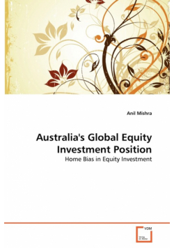 Australia's Global Equity Investment Position