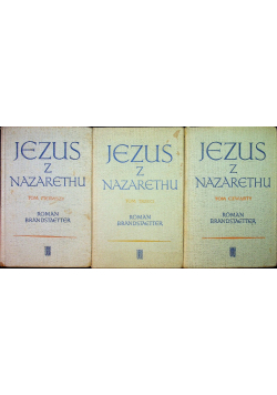 Jezus z Nazaretu 3 tomy