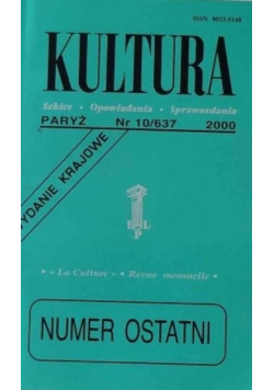 Kultura Nr 10 / 637