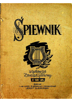 Śpiewnik ok 1947 r.