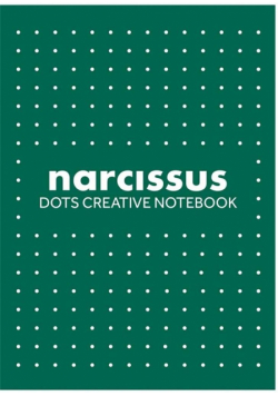 Zeszyt A5/56K kropki zielony (6szt) NARCISSUS