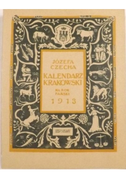 Kalendarz Krakowski Reprint 1913 r.
