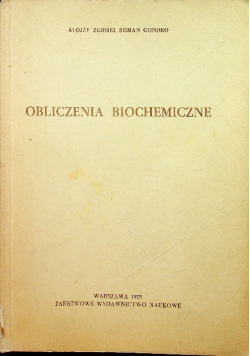 Obliczenia biochemiczne