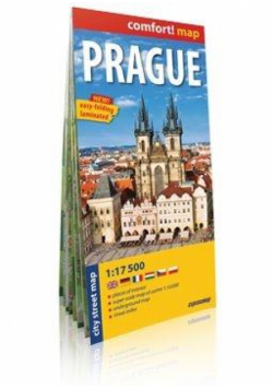 Comfort! map Praga 1:17 500 plan miasta w.2018
