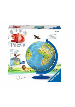 Puzzle 3D Globus po angielsku 180 elementów