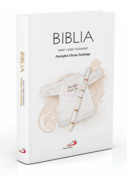 Biblia ST i NT.Pamiątka Sakramentu Chrztu Świętego