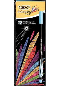 Cienkopis Intenstity fine - turkusowy (12szt) BIC
