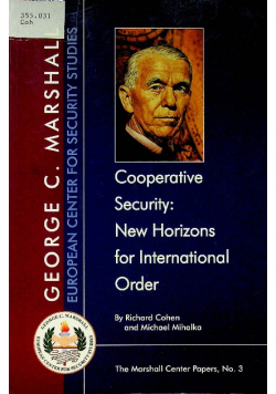Cooperative Security New Horizons for International Order